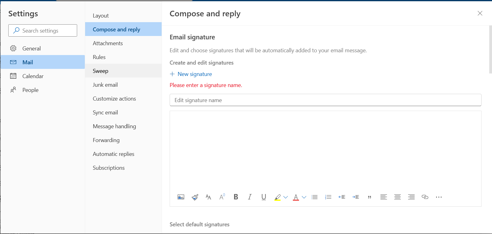 Outlook - Compose and Reply