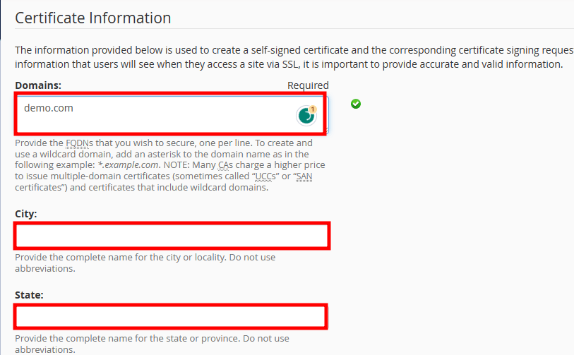 csr domain details