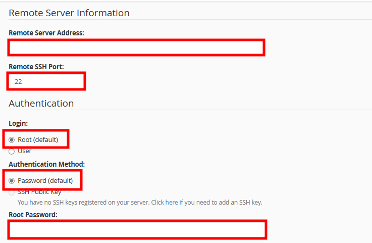 whm transfer multiple account details