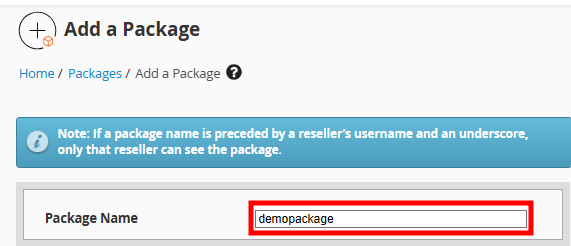 whm package name