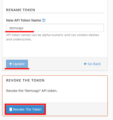 cpanel api token revoke